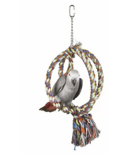 Parrot-Supplies Rope Sphere Swing Large Parrot Toy Parrot-Supplies Rope Sphere Swing Large Parrot Toy